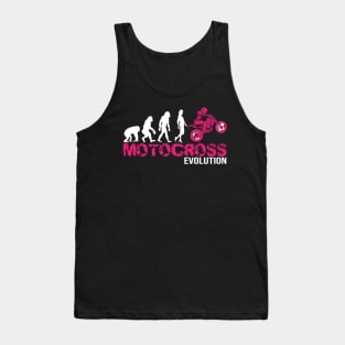 Perfect Evolution of a Motocross Woman gift Tank Top